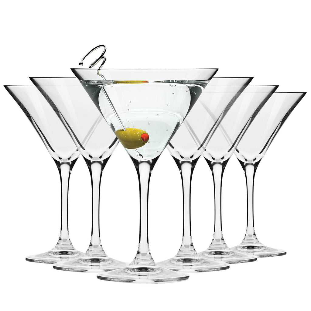 Martini Glasses Set of 6, 5.1 oz N840793