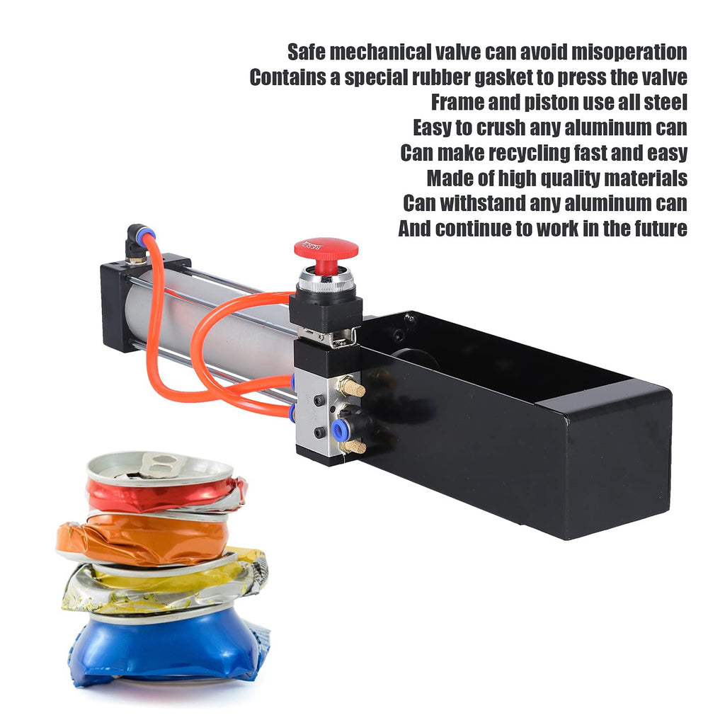 Heavy Duty Steel Pneumatic Can Crusher I9432