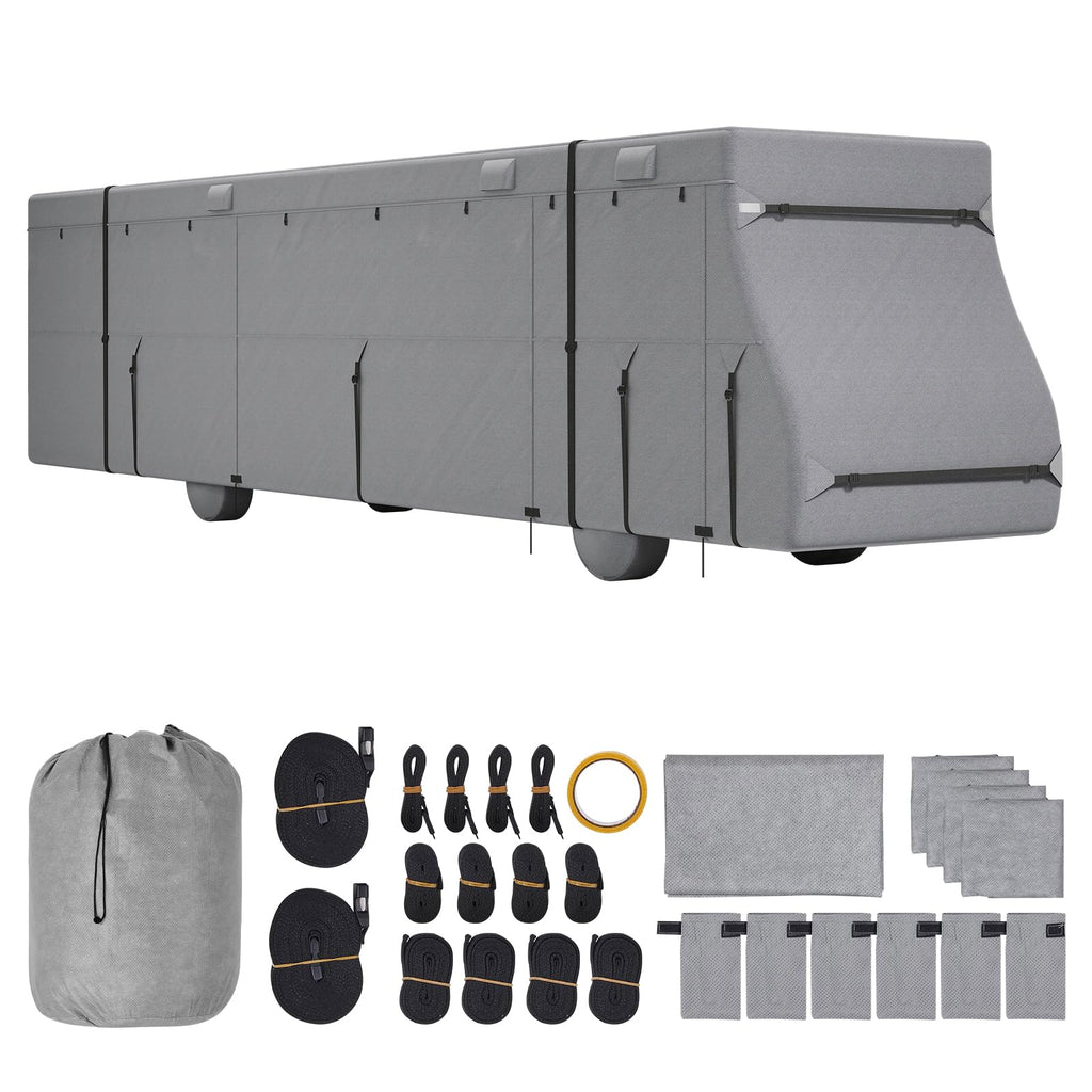 40-43 ft Non-Woven Fabric Waterproof RV Cover with Storage Bag V621