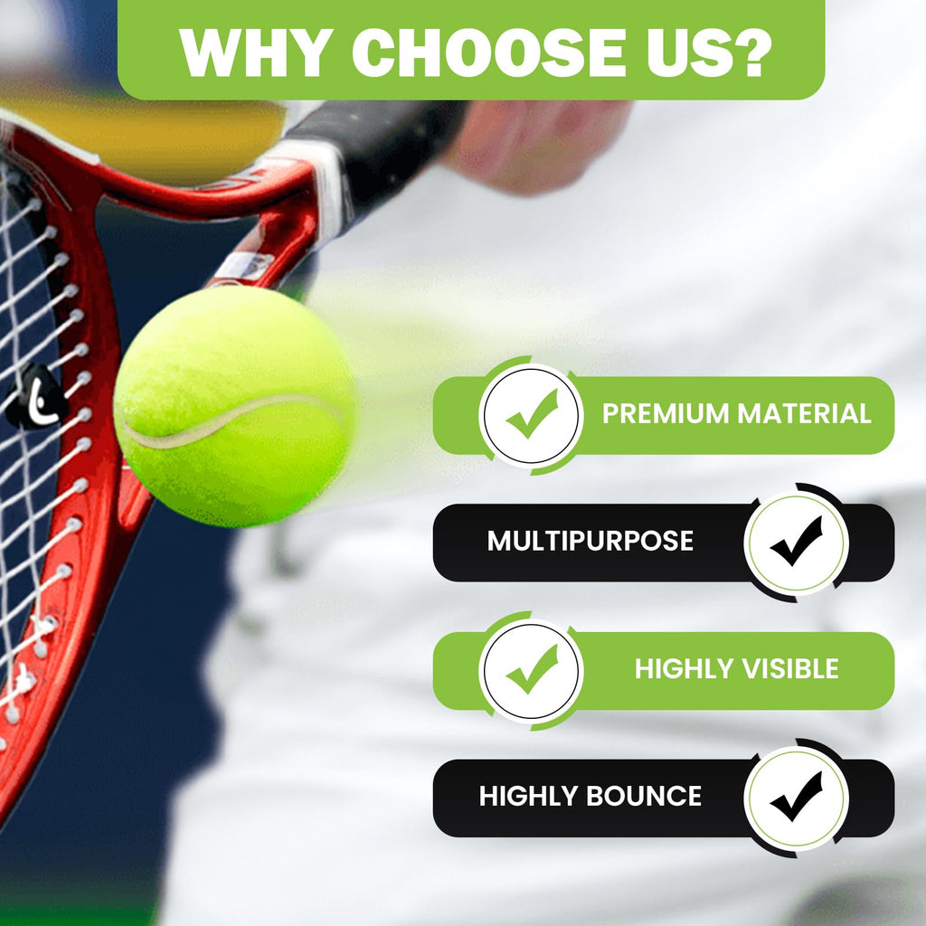 Tennis Ball 6/12/24/36/40/80 Pack Training Balls V504750