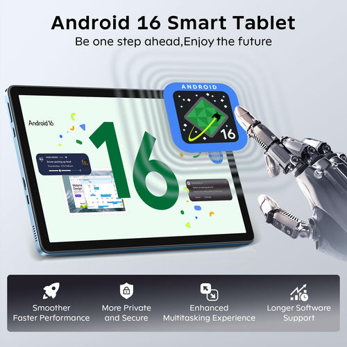 11 Inch Android 16 Tablet with Keyboard S2379