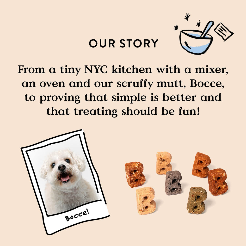 PB & Banana Flavor Soft & Chewy Dog Treats, 6 oz C62634
