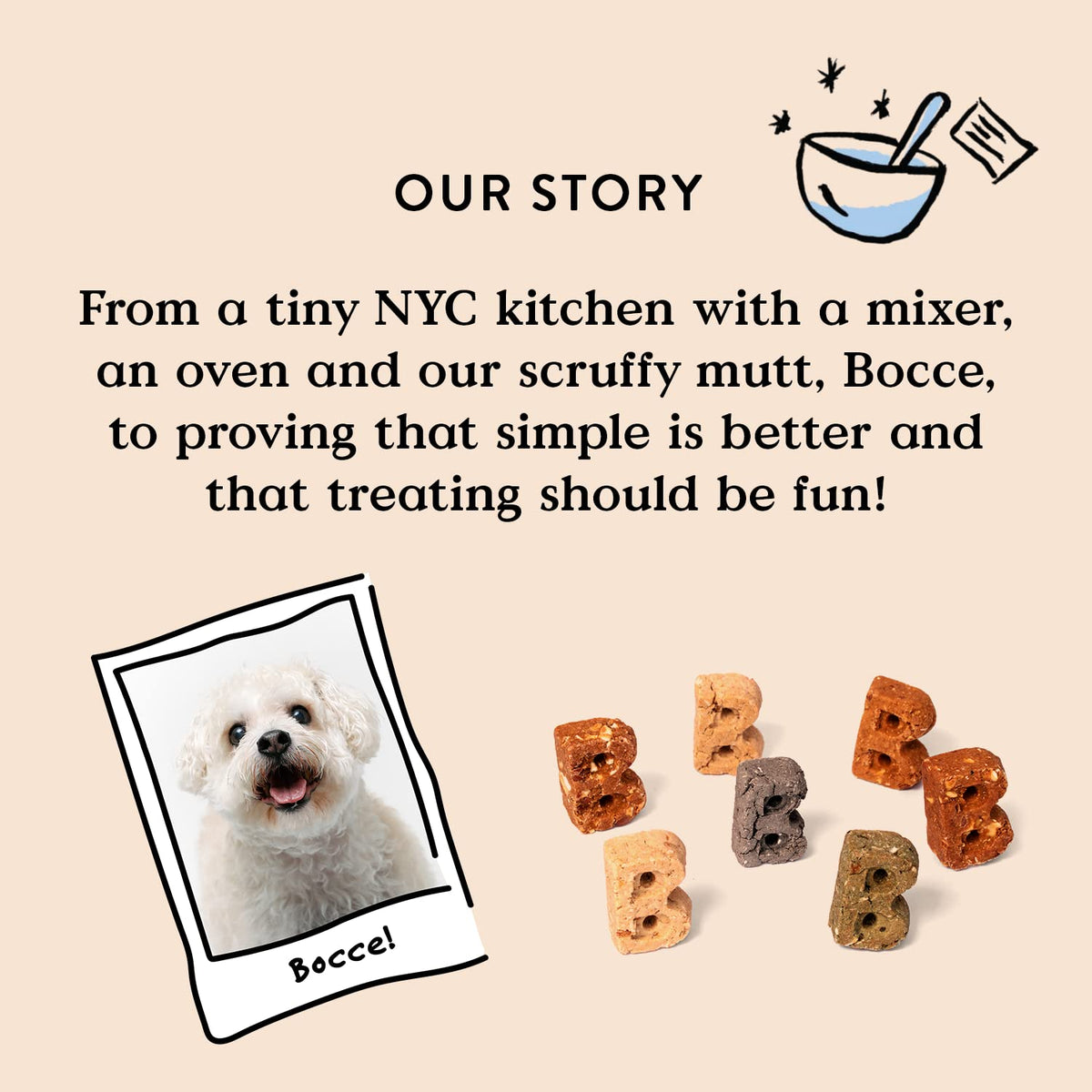 PB & Banana Flavor Soft & Chewy Dog Treats, 6 oz C62634