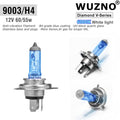 Halogen Headlight Bulbs 9003/H4 6000k White 2 pack R9616