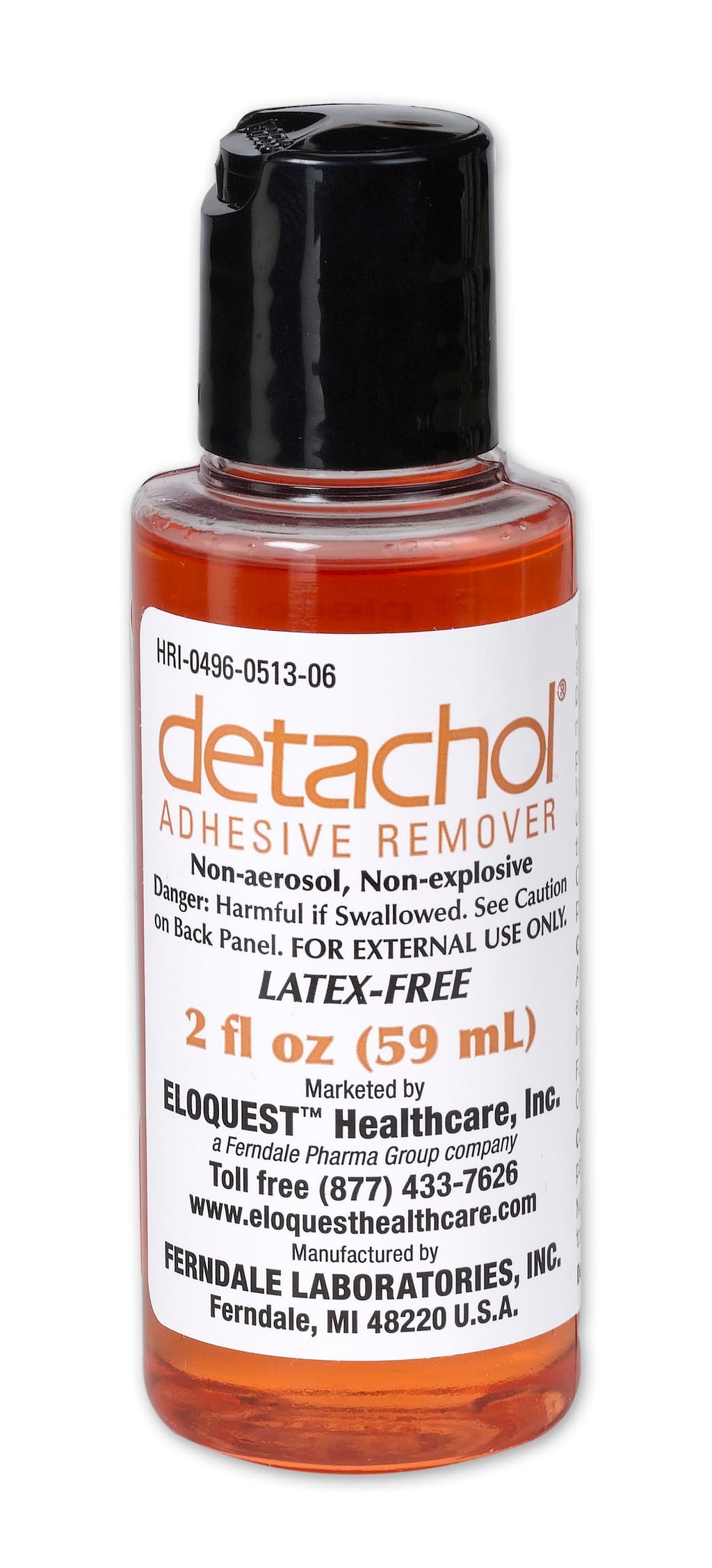 Adhesive Remover 2oz Bottle Alcohol and Acetone Free K655930