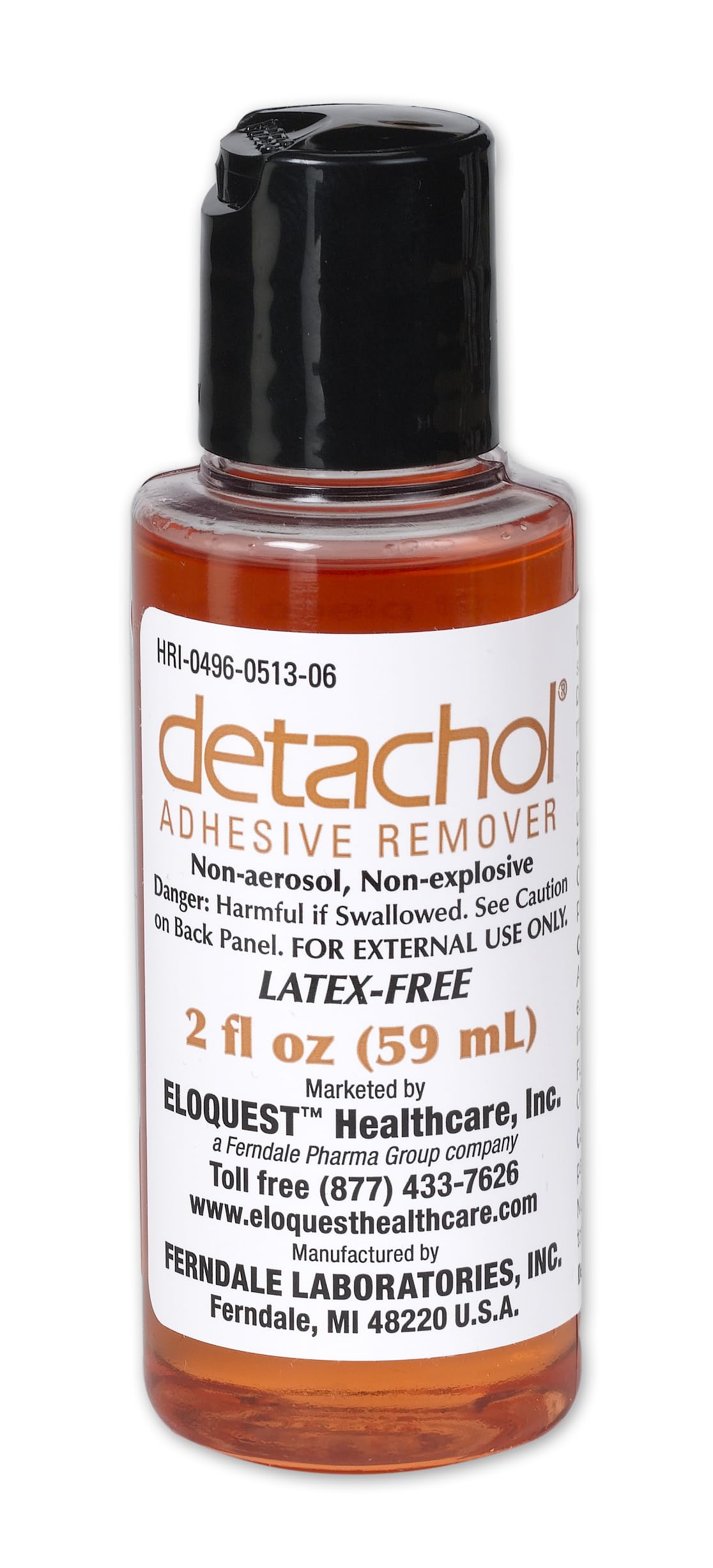 Adhesive Remover 2oz Bottle Alcohol and Acetone Free K655930