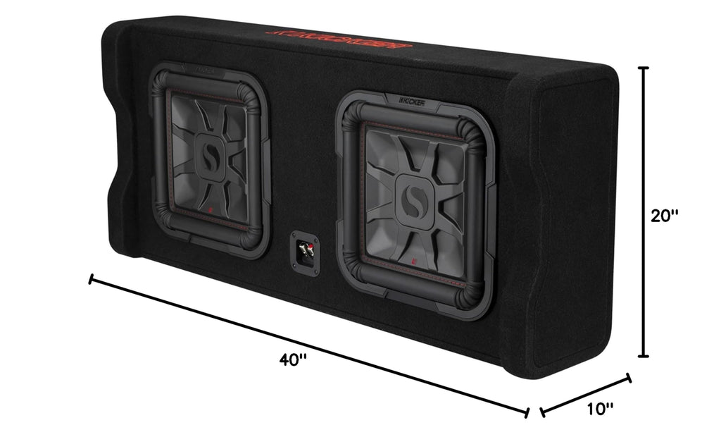 12" Dual Down Firing Enclosure E985