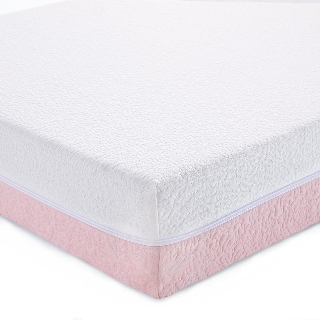 Mini Crib Mattress 2-Stage Firmness 38x24x4 Inch P2405