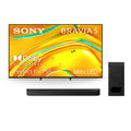 55-Inch 4K Mini LED Smart TV & 3.1.2ch Soundbar with Wireless Subwoofer Bundle S739242