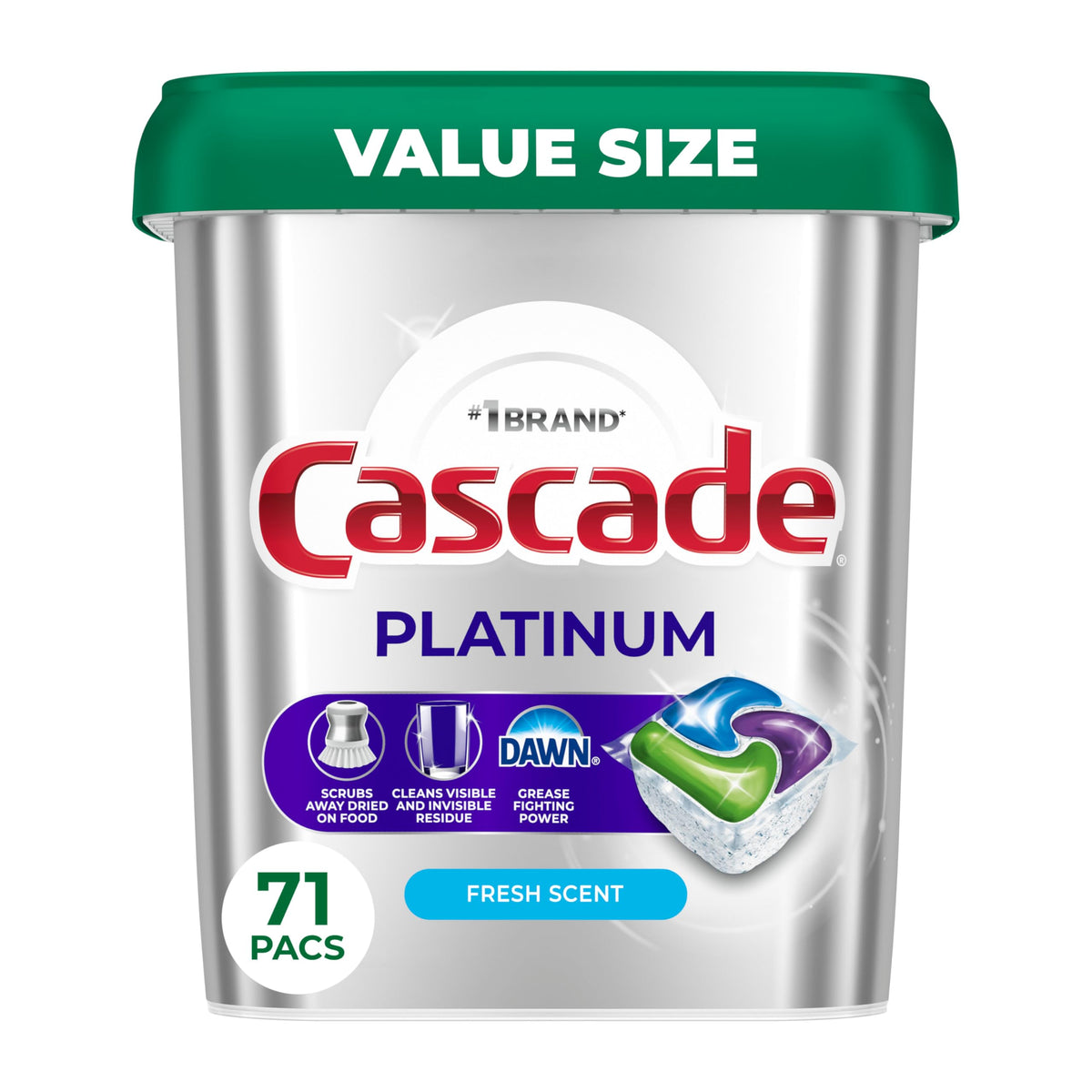 Dishwasher Pods, 71 count Y6838