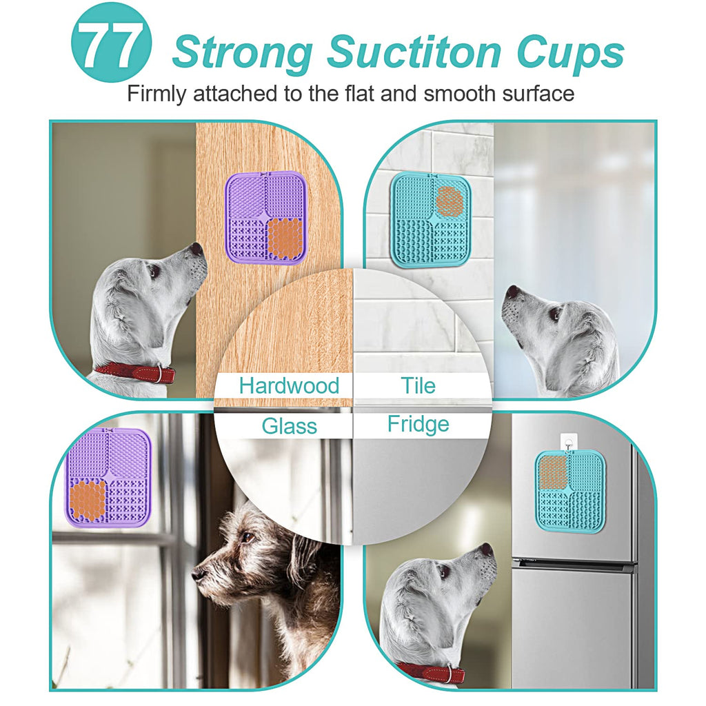 2 Pack Slow Feeder Licking Pad with Suction Cups H144668