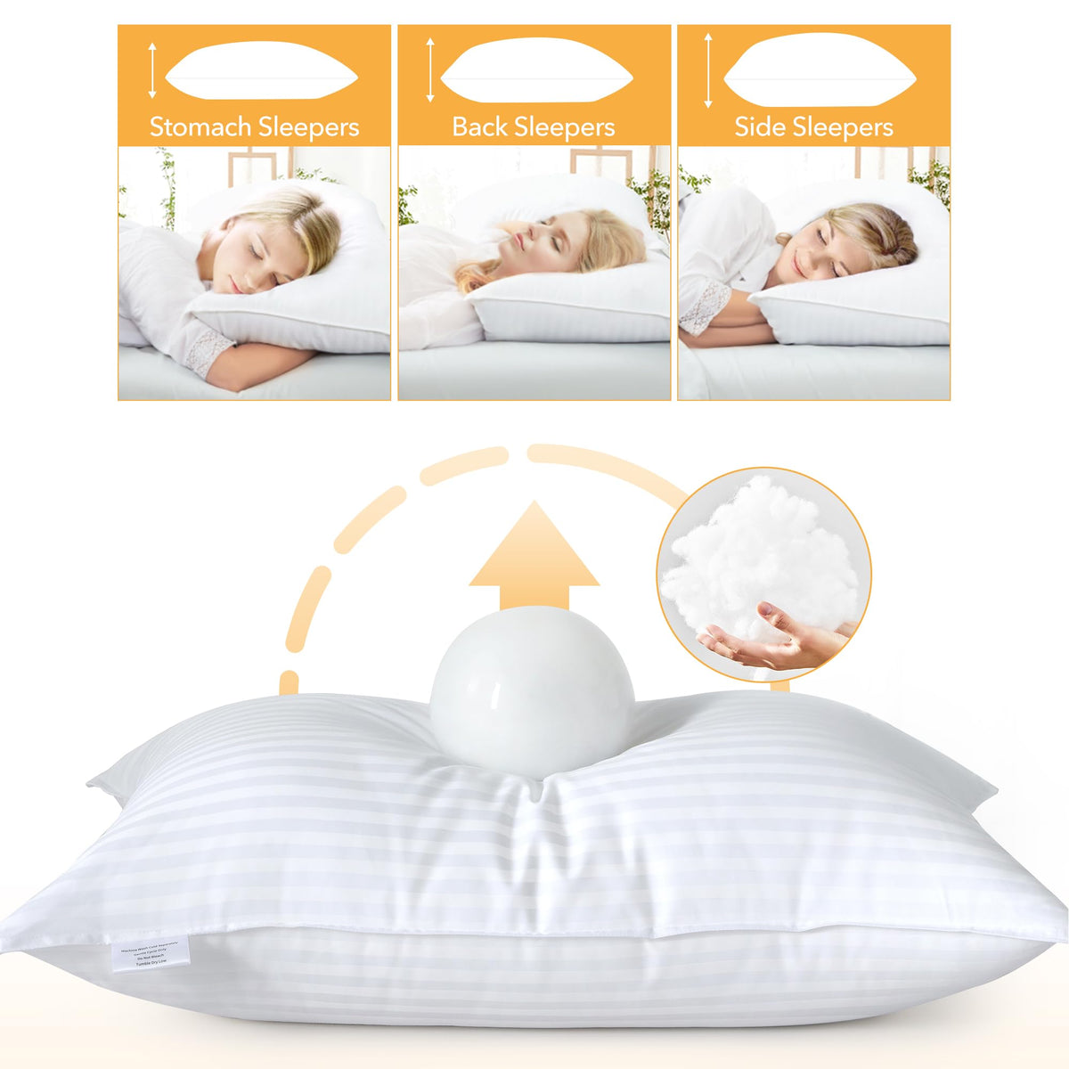 King Size Pillows Set of 2 G2292