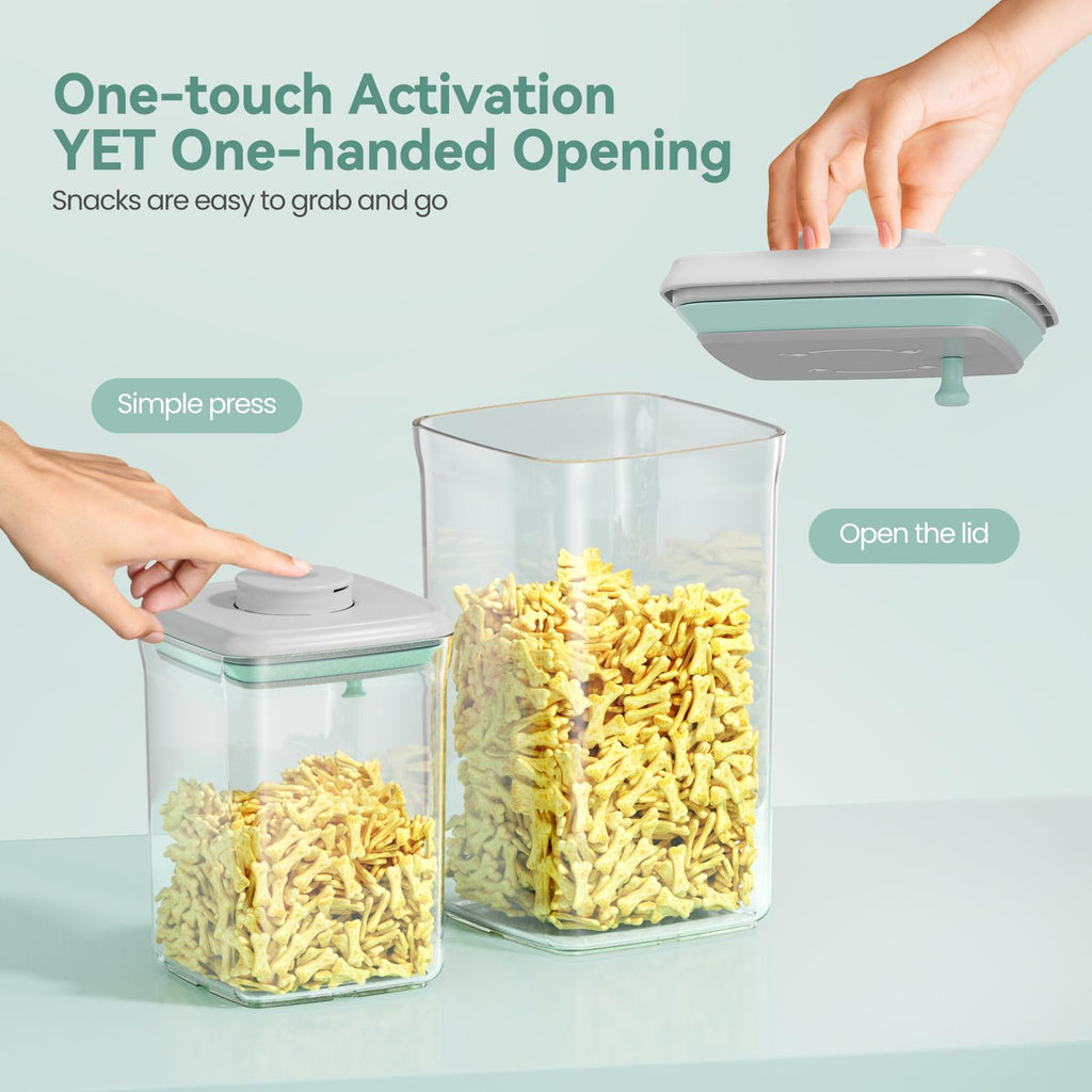 Airtight Treat Jar Container 2PC BPA-Free P820412