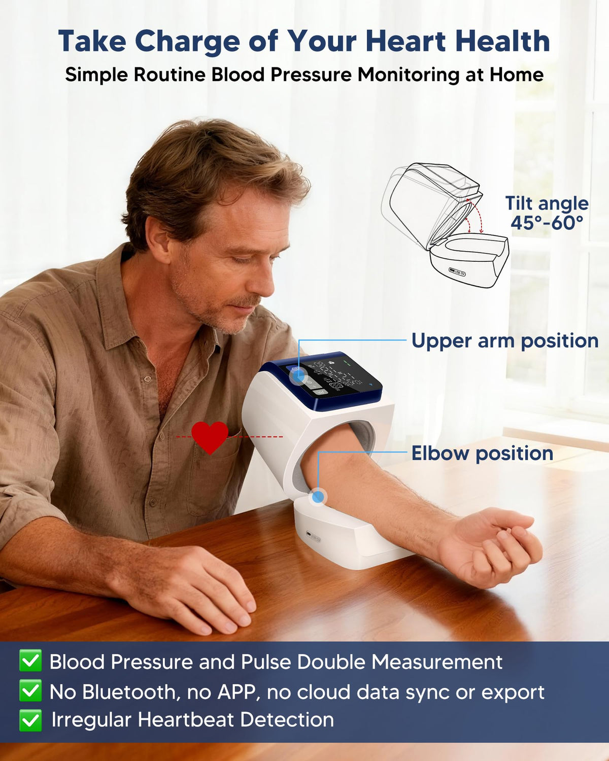 Blood Pressure Monitor Upper Arm N7622