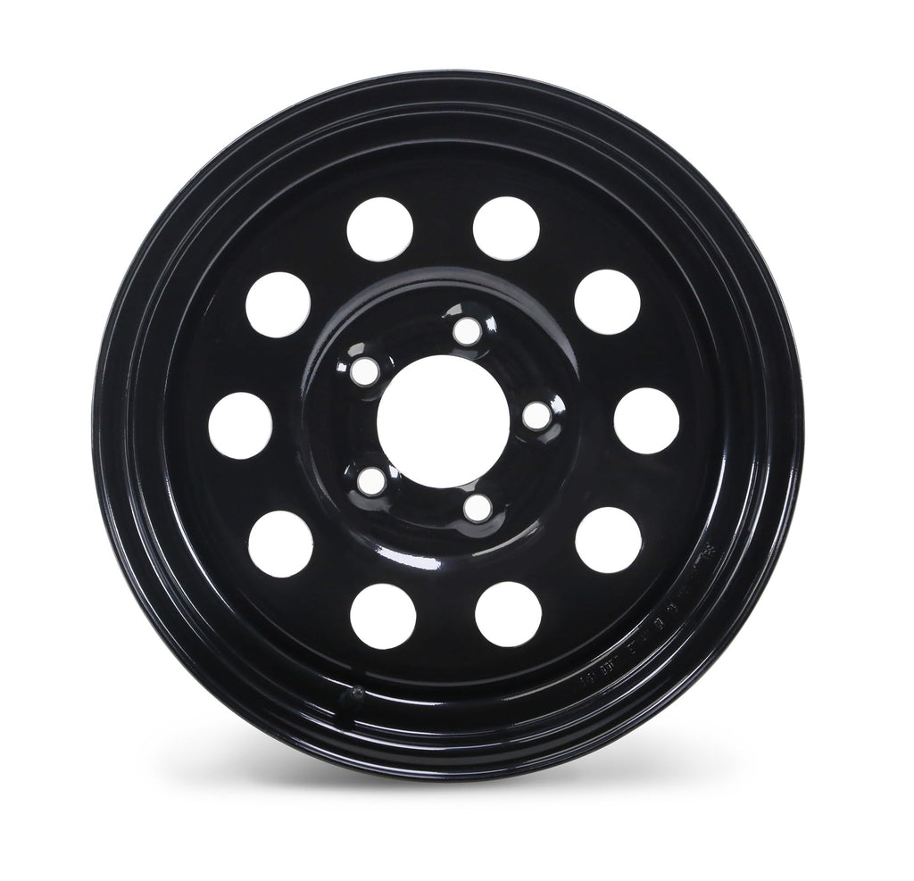 15 x 5 Trailer Wheel 5 Lug on 5" Bolt Pattern Black F592575