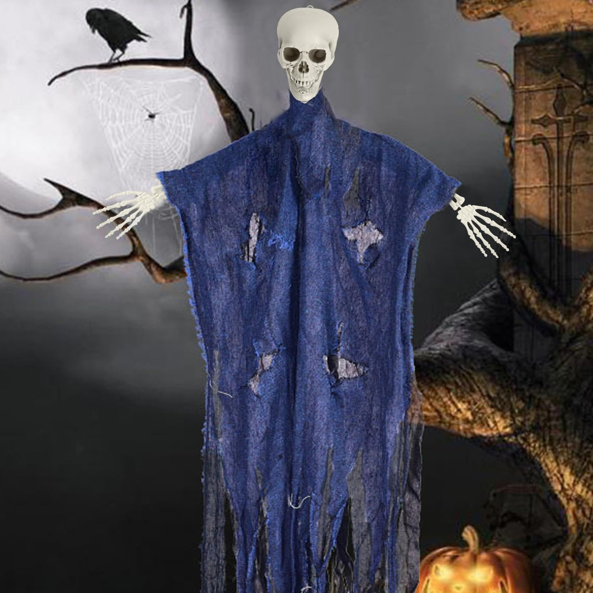 Life Size Imitation Skeleton with Posable Joints H6748