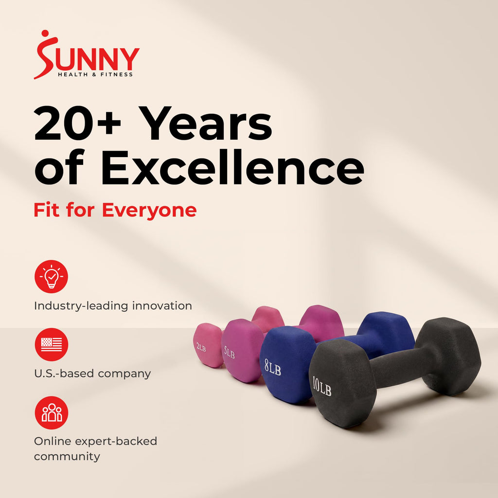 Neoprene Hex Dumbbell 2-10 lb Pair D846599