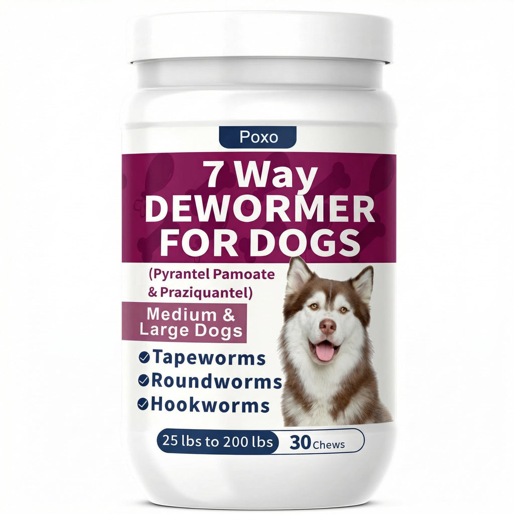 7-Way Dewormer for Dogs, 30 Tablets W137836