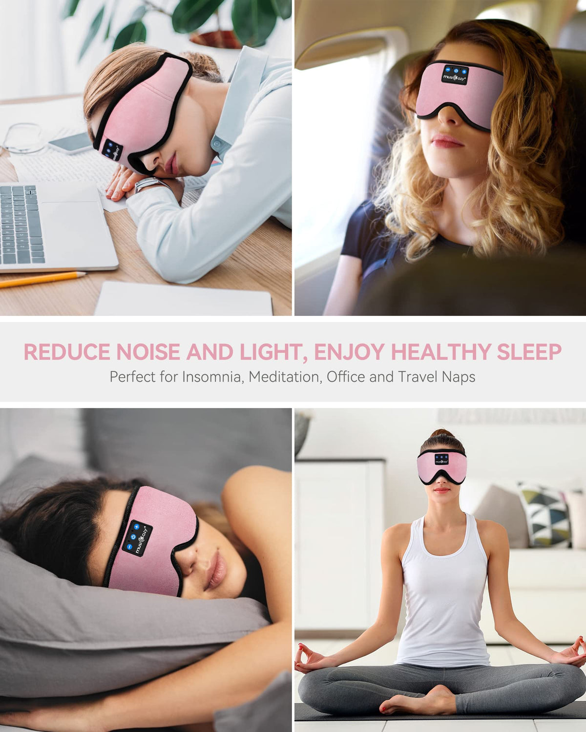 3D Bluetooth Sleep Headphones Headband O526149