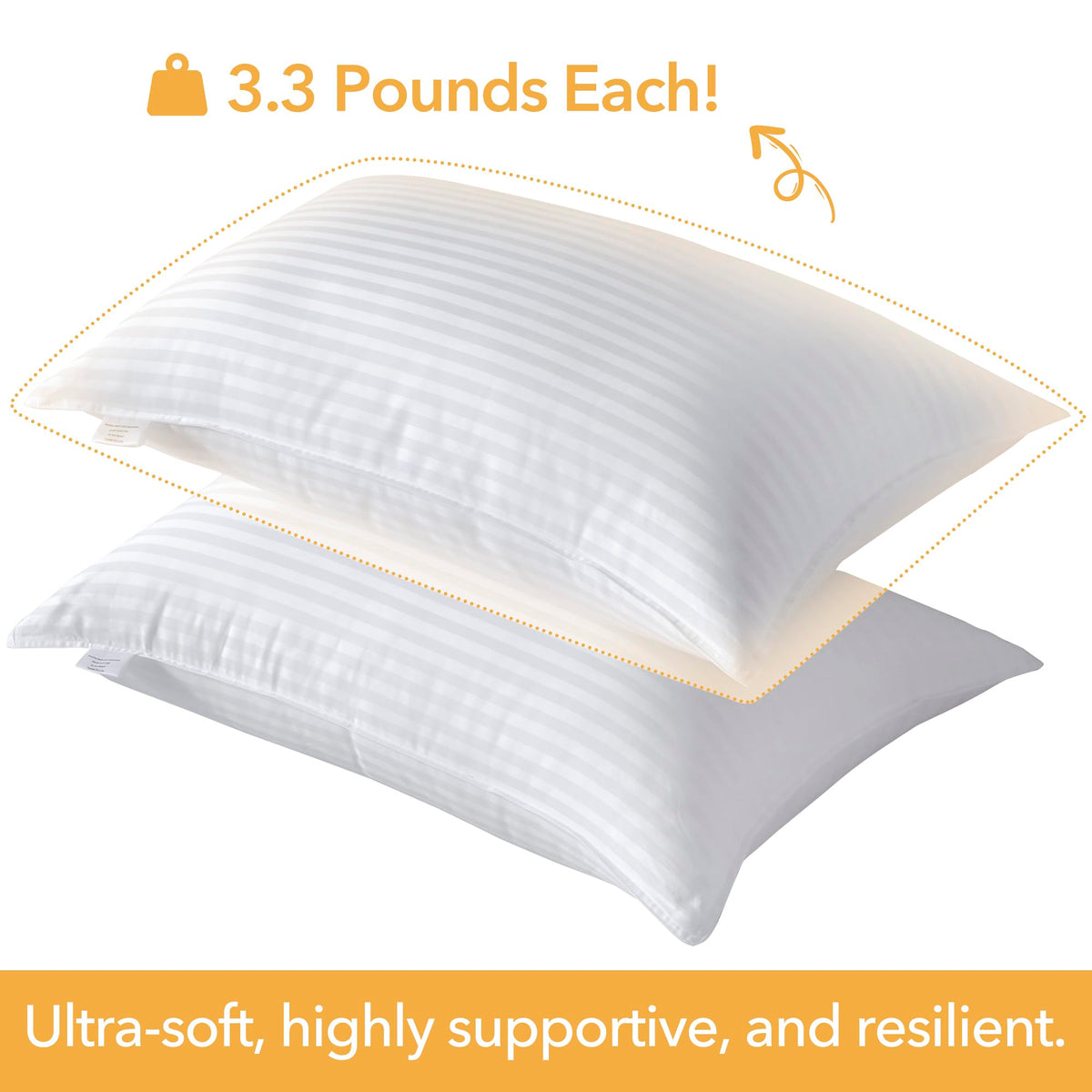 King Size Pillows Set of 2 G2292