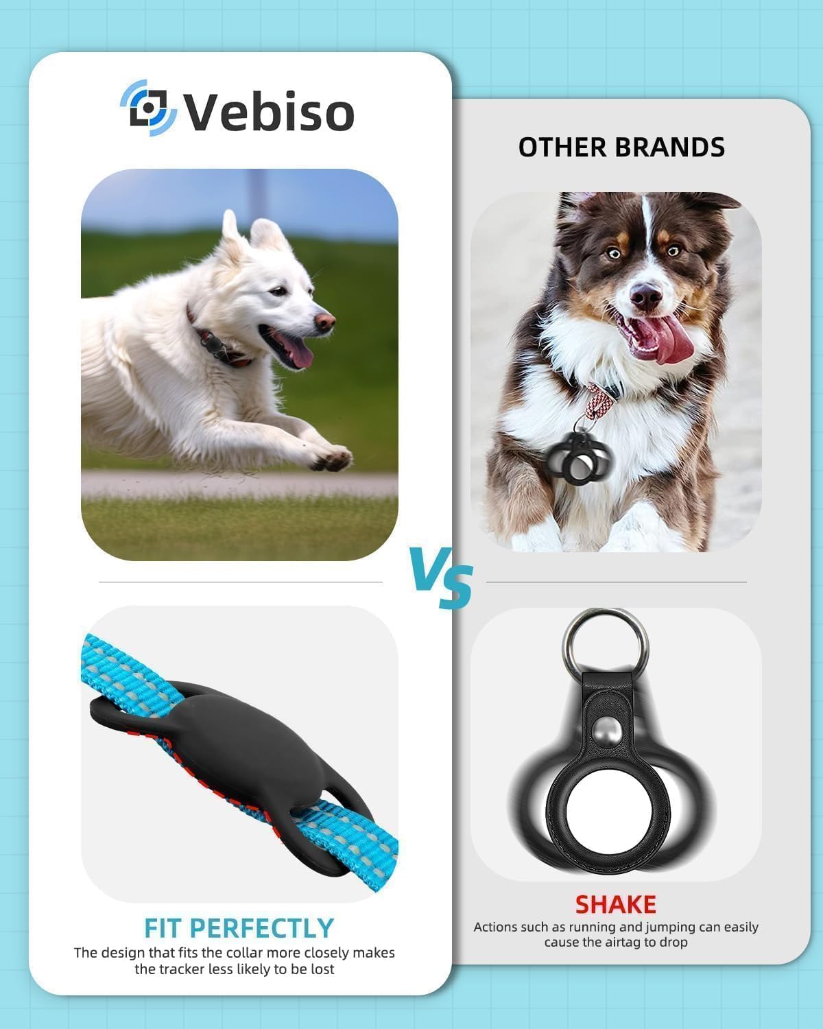 Smart GPS Dog Collar 2 Pack I193902