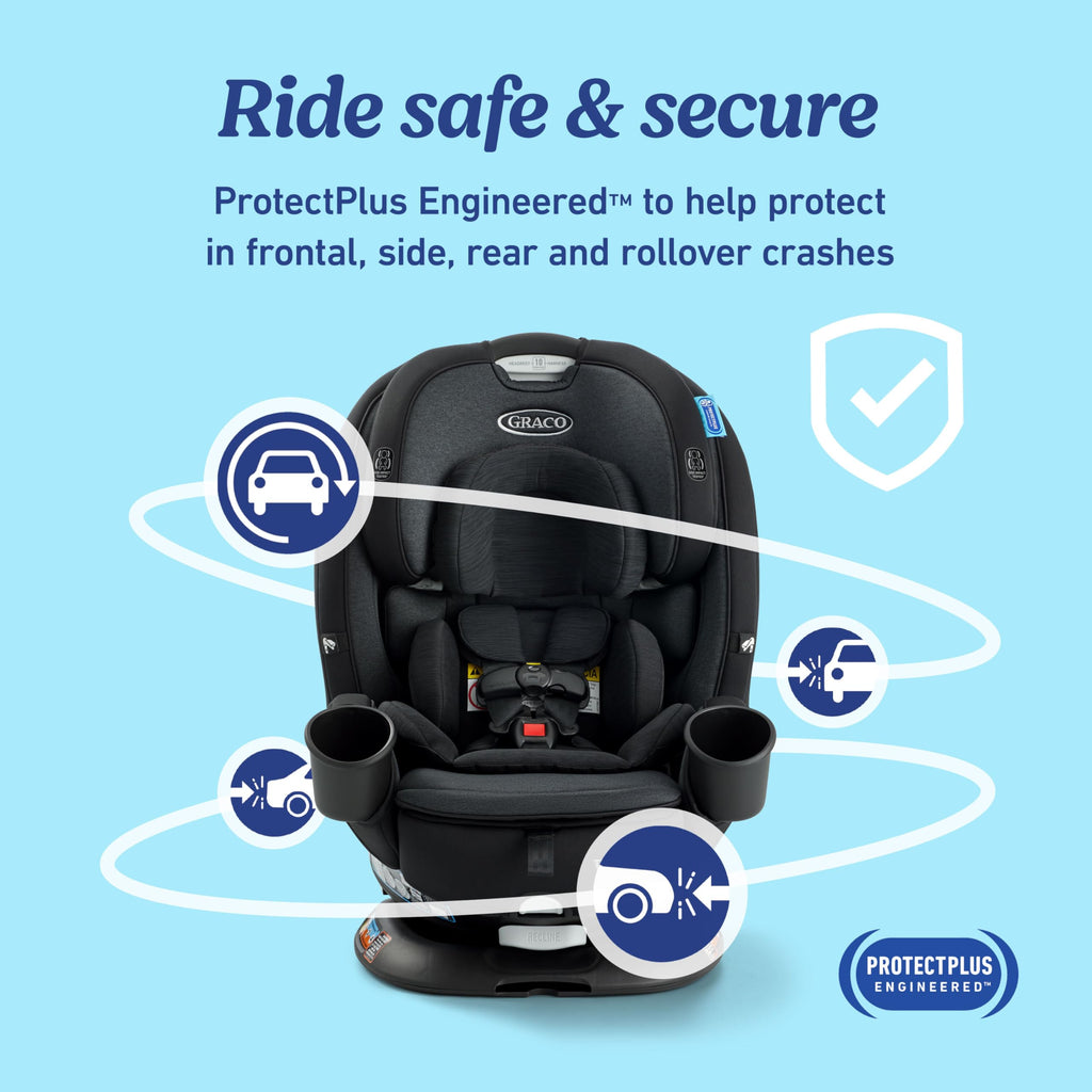 3-in-1 Rotating Convertible Car Seat D29113