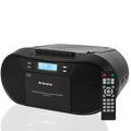 Portable CD Cassette Boombox with Bluetooth MP3 USB FM Radio X441