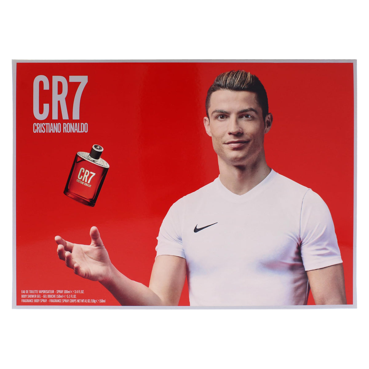 3 Pc Men EDT Spray Body Spray Shower Gel Gift Set U75253