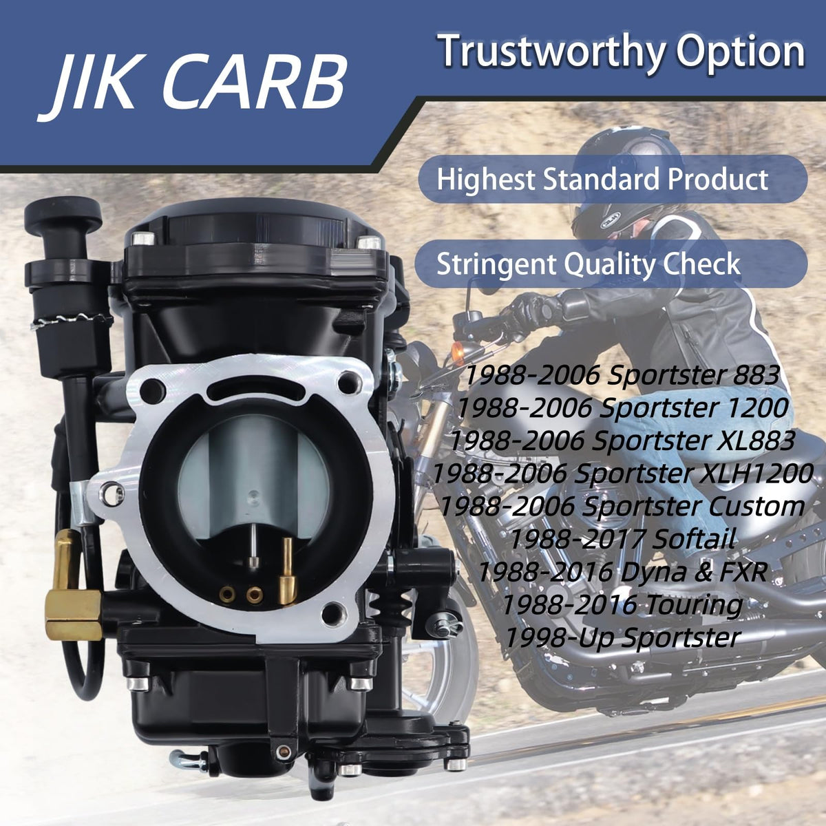 Black CV40 Carburetor U669291