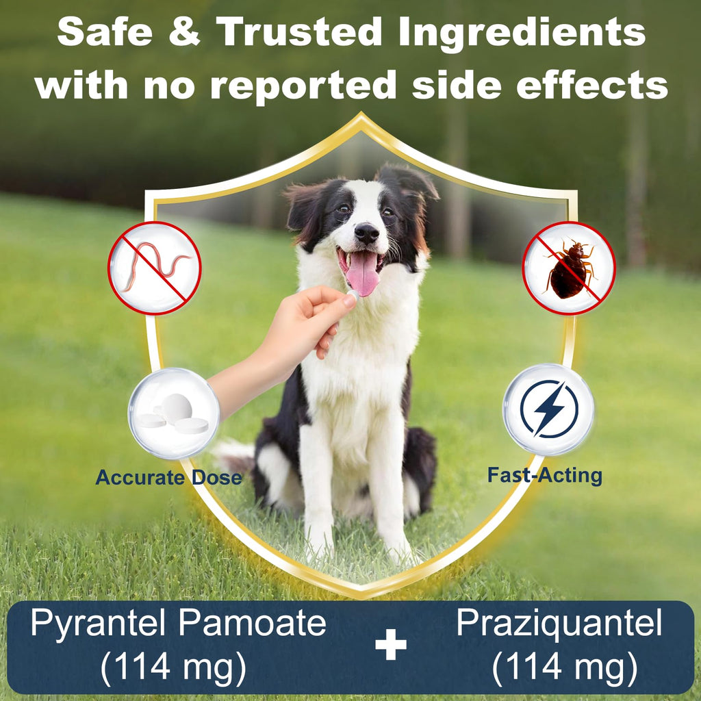 7-Way Dewormer for Dogs, 30 Tablets W137836