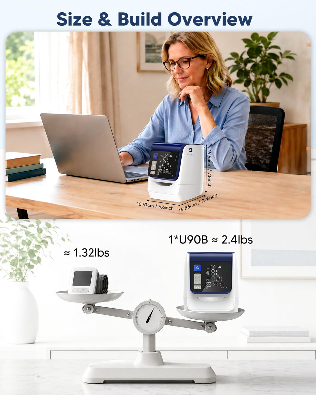 Blood Pressure Monitor Upper Arm N7622