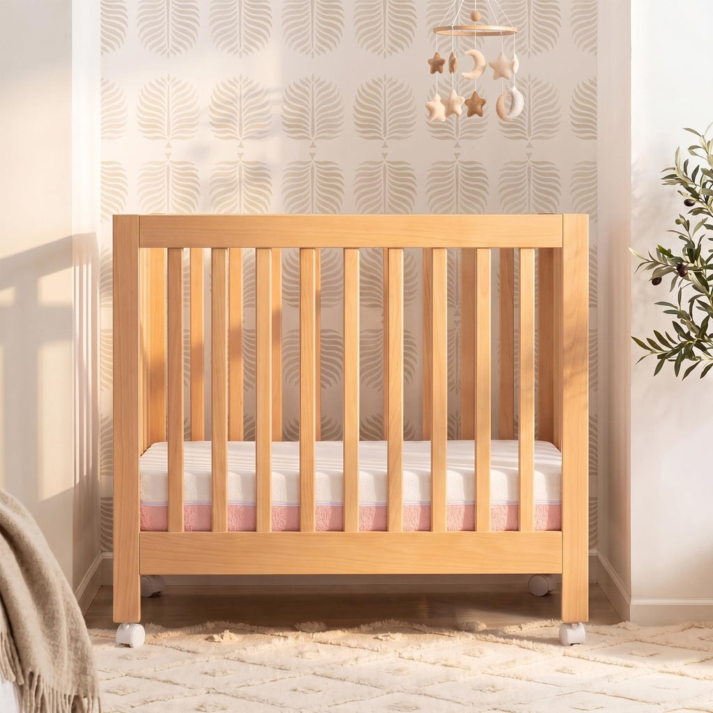 Mini Crib Mattress 2-Stage Firmness 38x24x4 Inch P2405