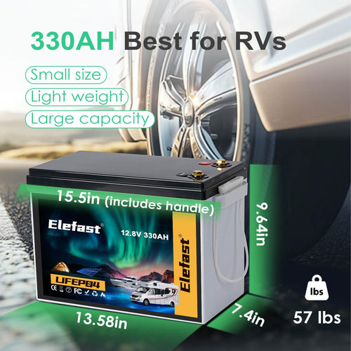 12V 330ah Lithium Lifepo4 Battery A3777