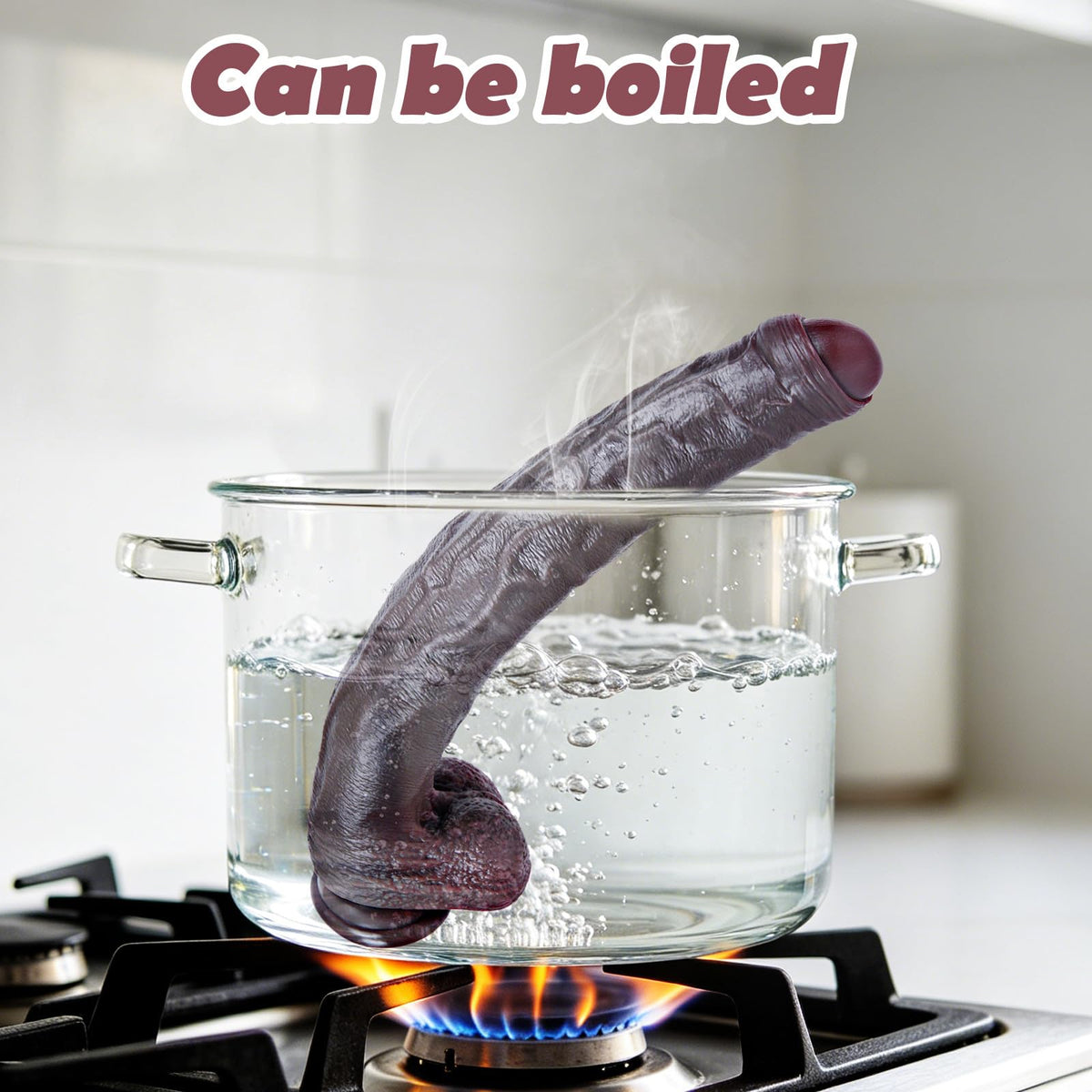 Black Realistic Dildo with Suction Cup X2835