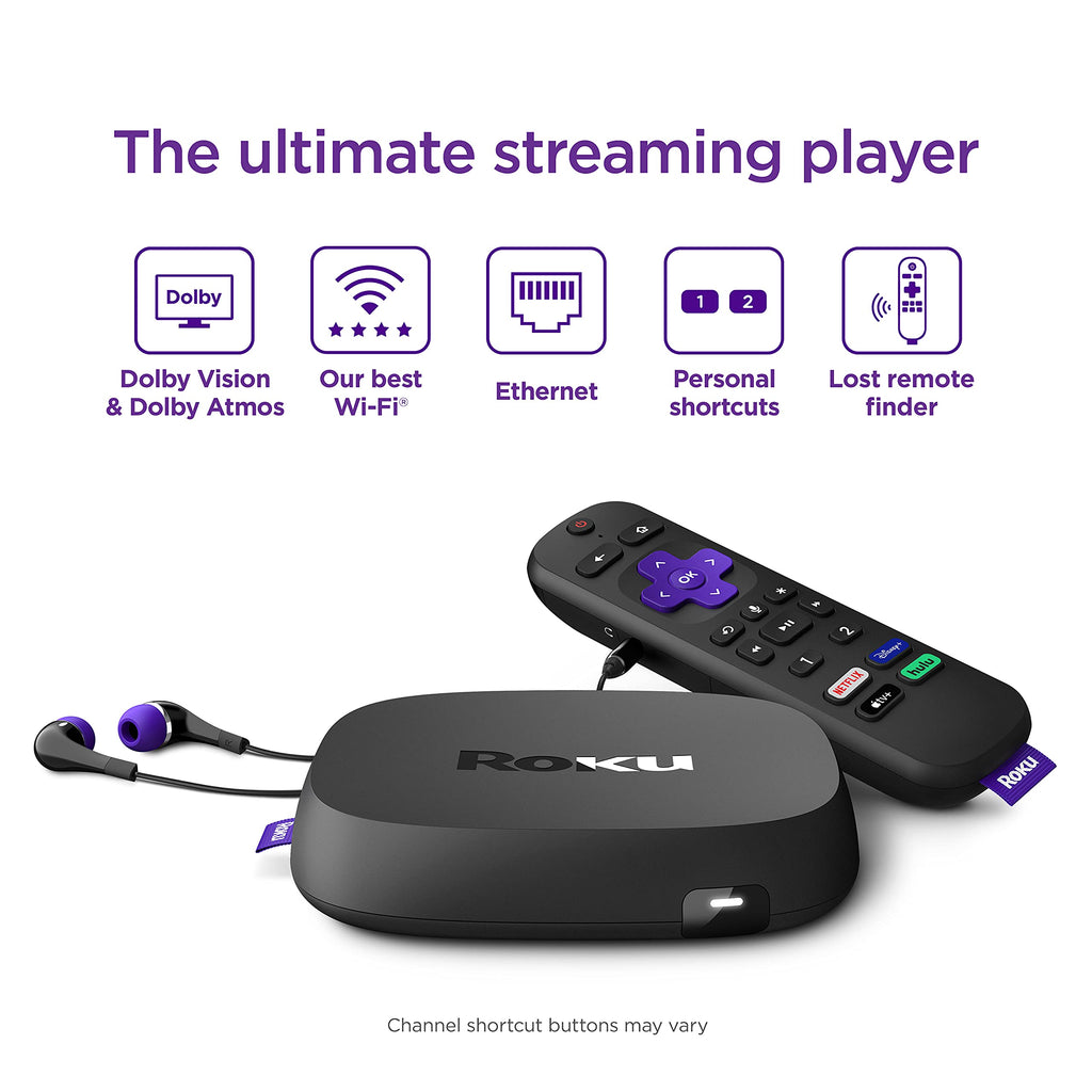 4K HDR Streaming Device with Voice Remote and HDMI Cable H534479