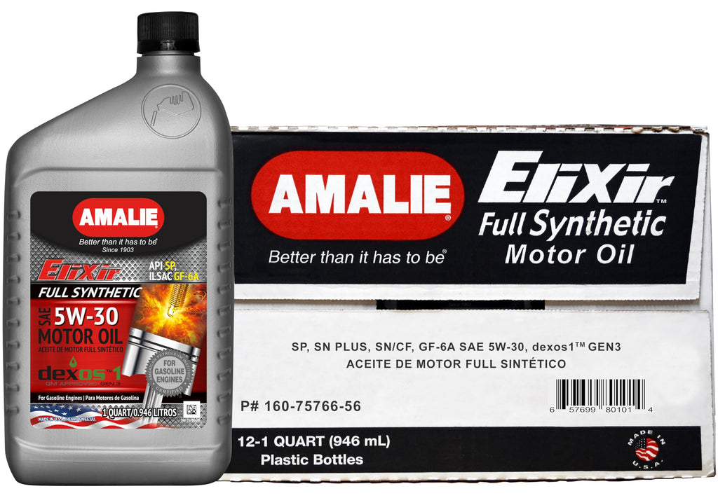 Full Synthetic 5W-30 Motor Oil 1 Quart Pack of 12 G436262