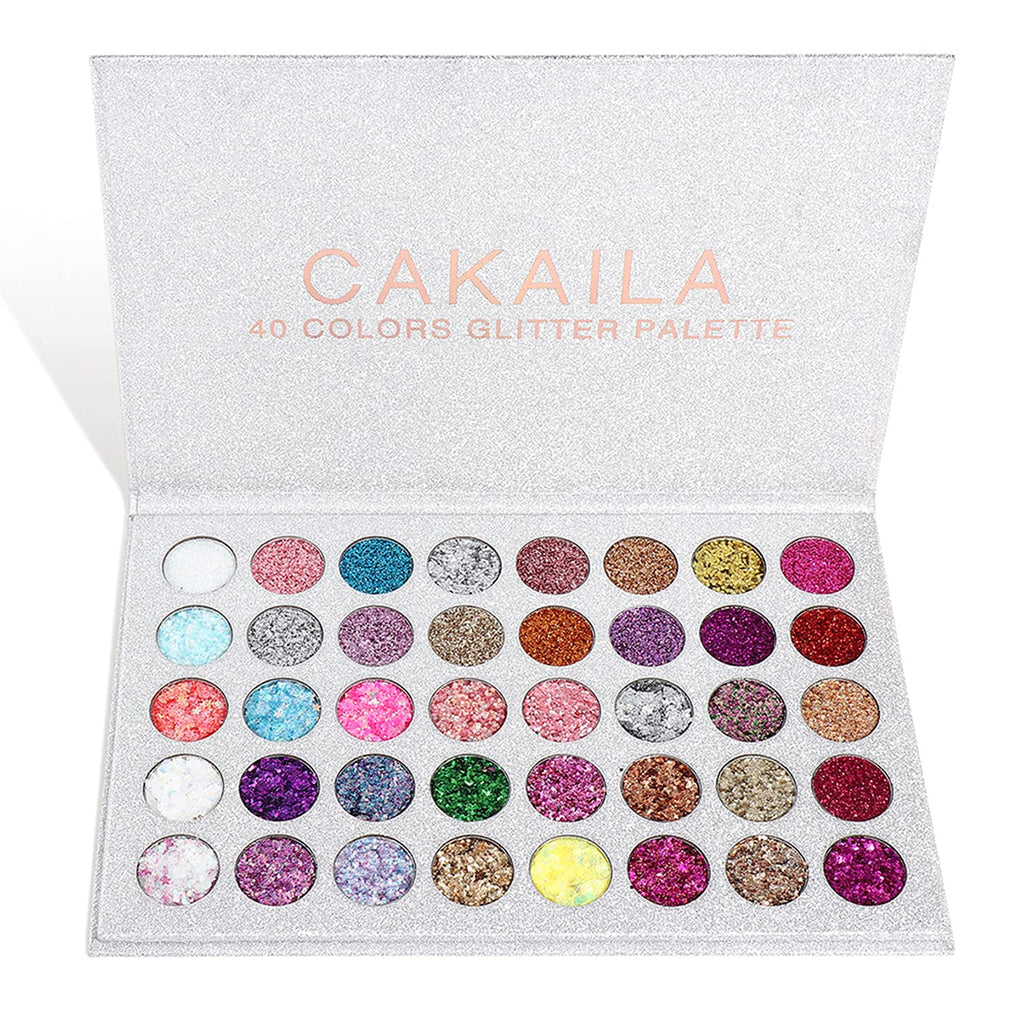40 Colors Glitter Eyeshadow Palette O56953