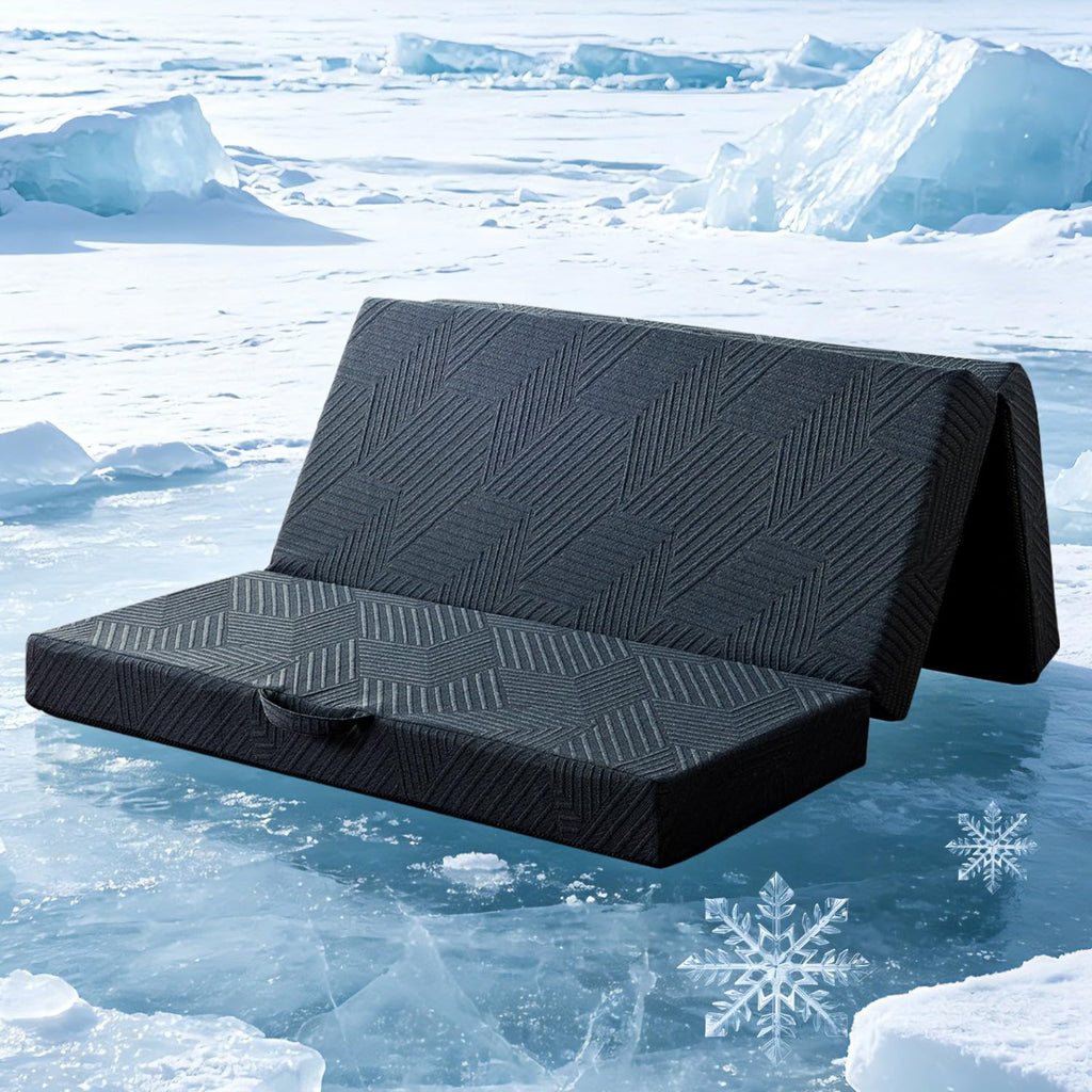 6 Inch Foldable Memory Foam Mattress Queen Size M6050