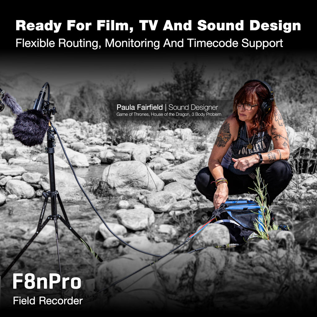 Field Recorder with 8 Inputs & 10 Tracks I6672