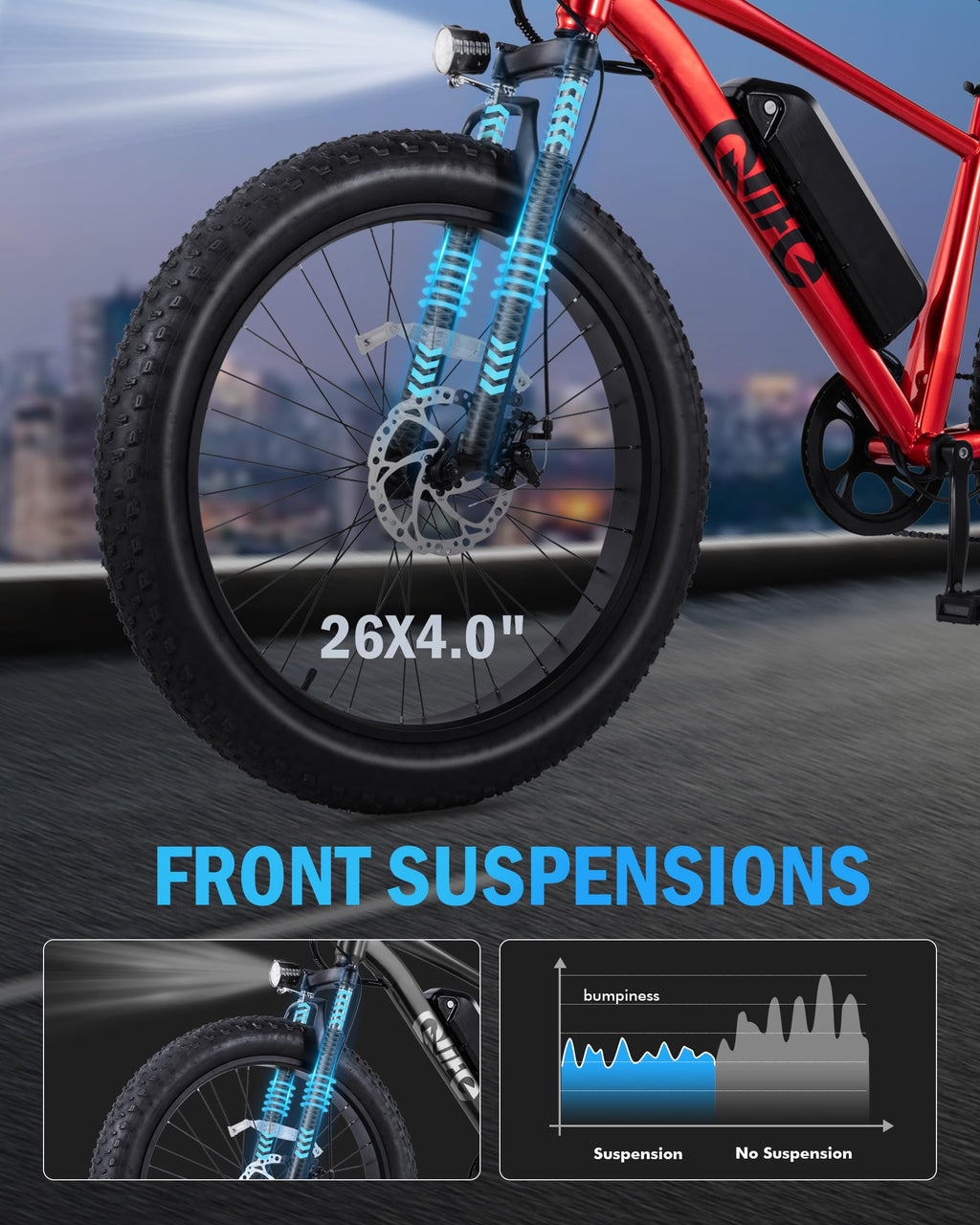 Electric Bike for Adults 1800W 48V 20AH G334