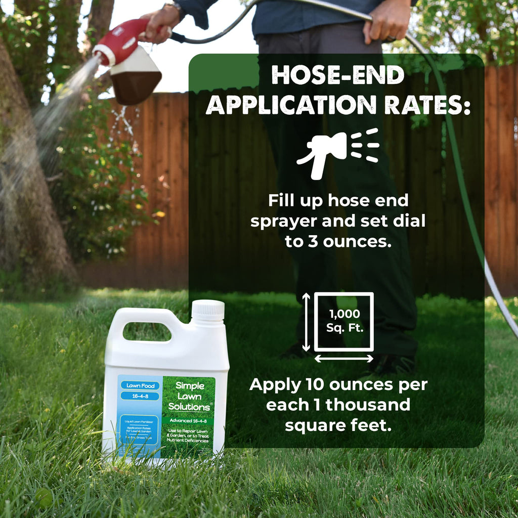 16-4-8 Liquid Lawn Fertilizer Concentrated Spray E737