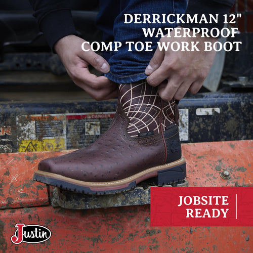 12" Waterproof Work Boots Y88285
