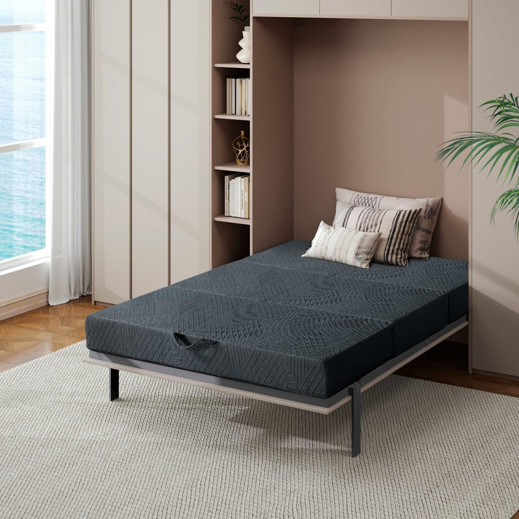 6 Inch Foldable Memory Foam Mattress Queen Size M6050