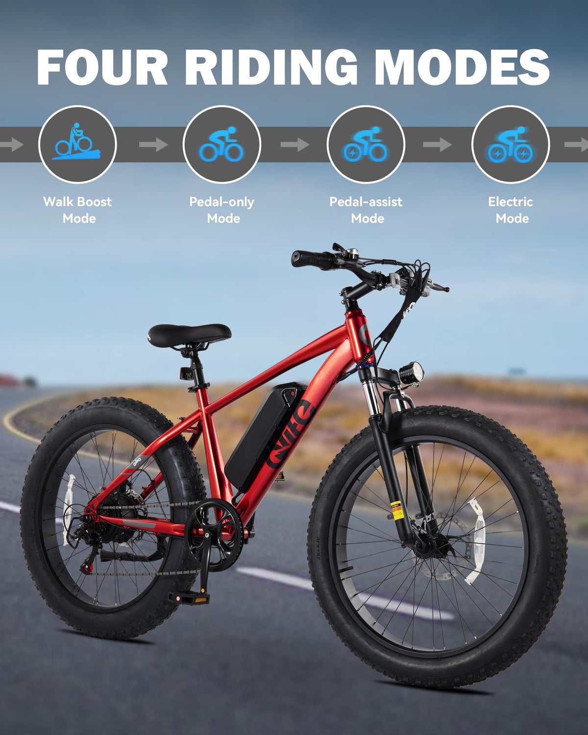 Electric Bike for Adults 1800W 48V 20AH G334