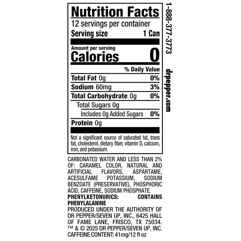 Cherry Zero Sugar Soda 12 fl oz 12 Pack K7330
