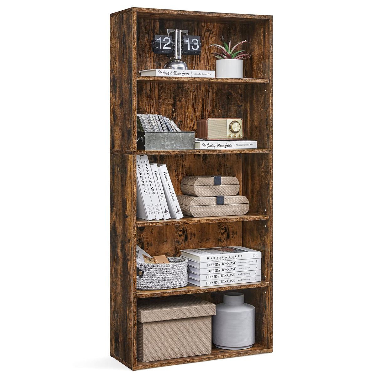 5-Tier Bookshelf Storage Organizer B987993