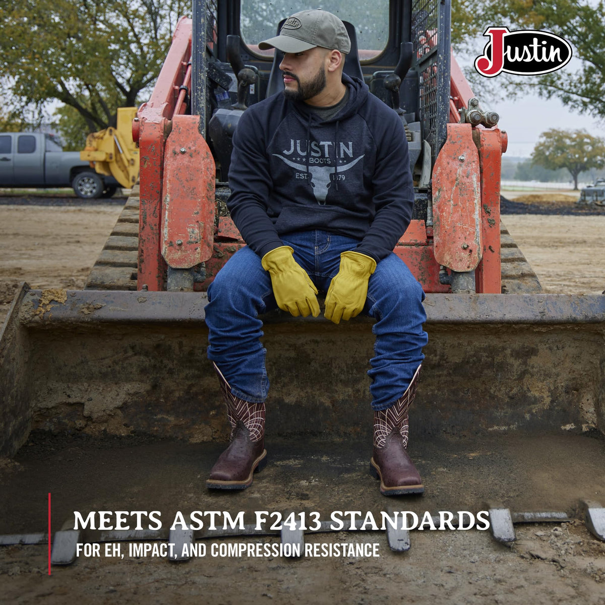 12" Waterproof Work Boots Y88285
