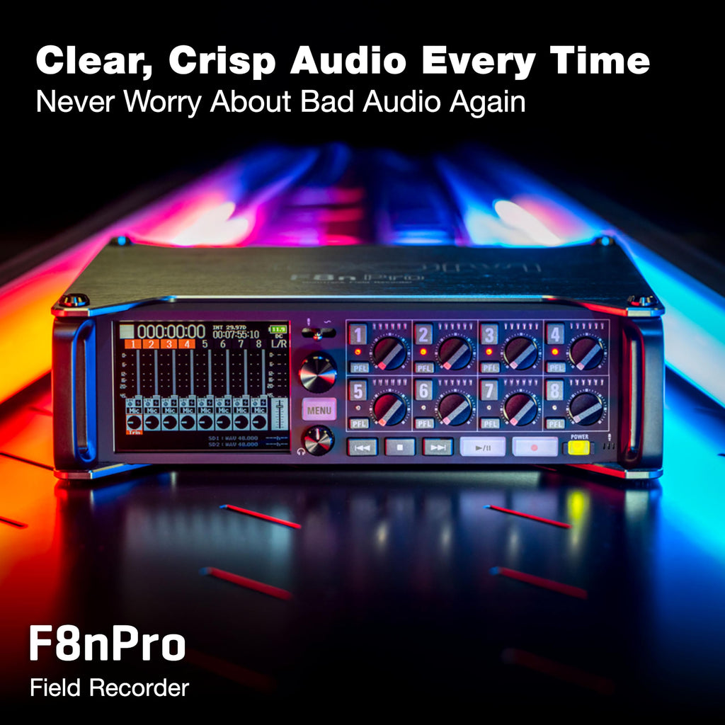 Field Recorder with 8 Inputs & 10 Tracks I6672