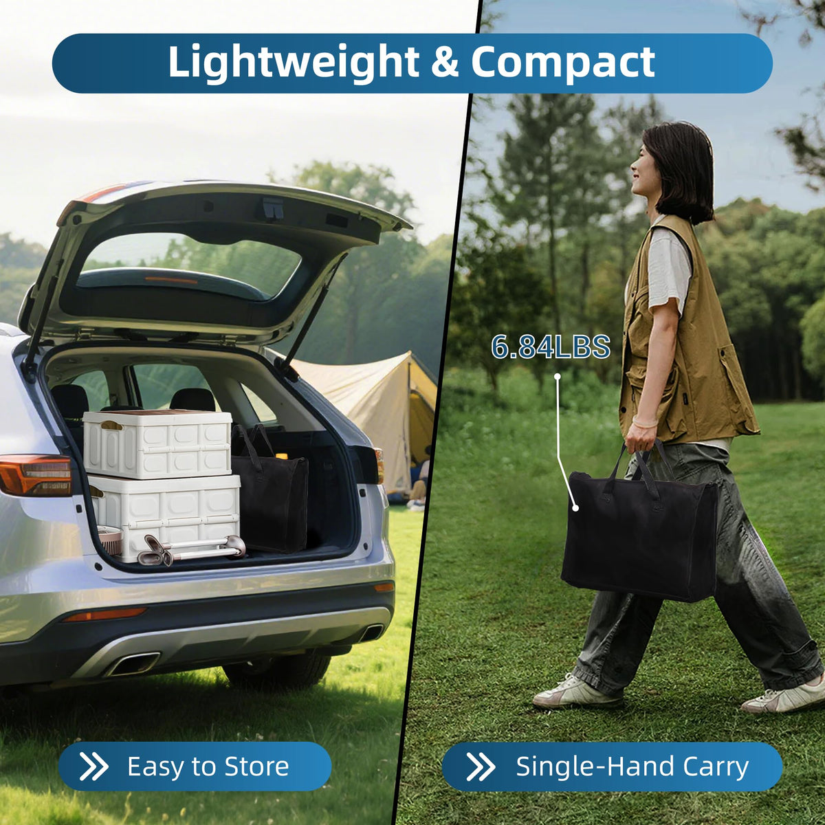 3 ft Folding Camping Table Y49667