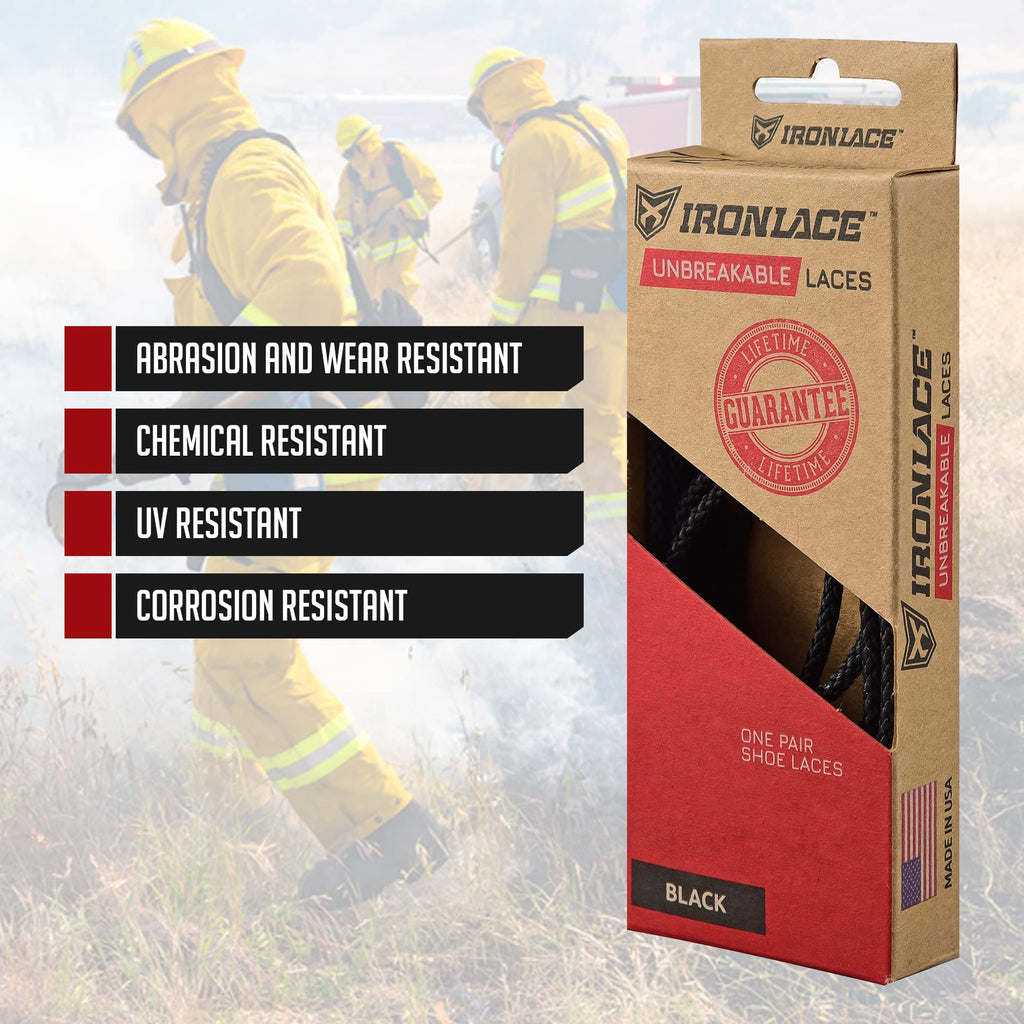 Waterproof Fire Resistant Bootlaces Y14578